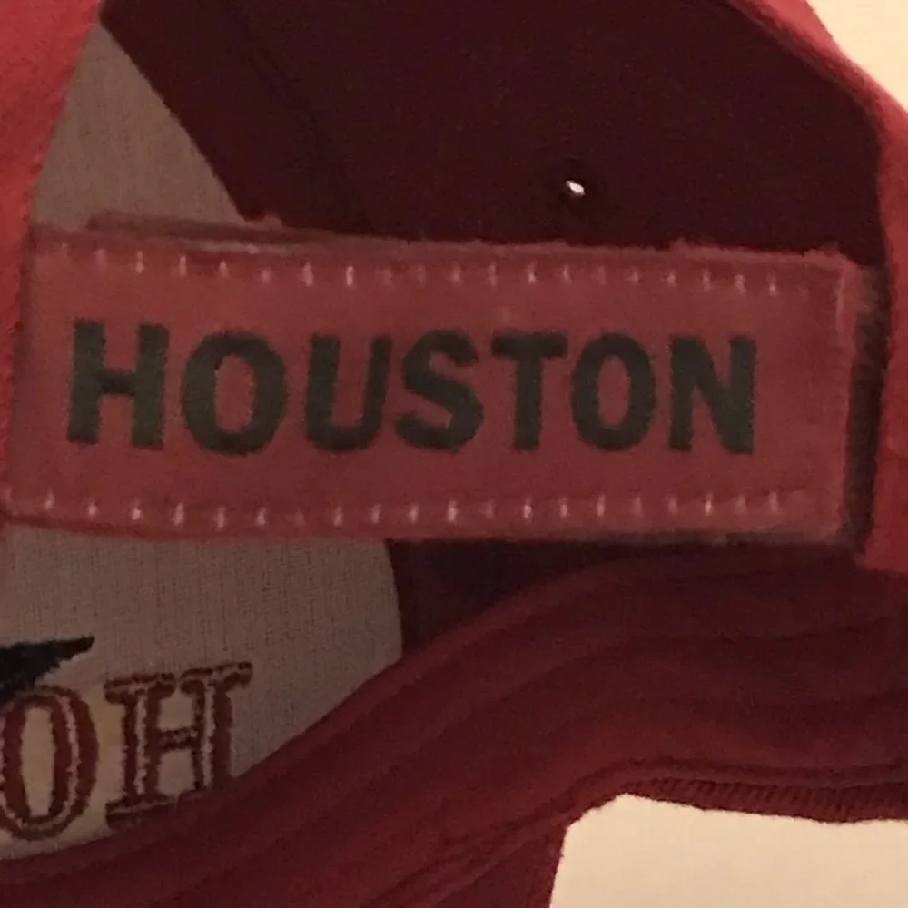 Big Bear Headwear Houston TX Red Star Baseball Hat